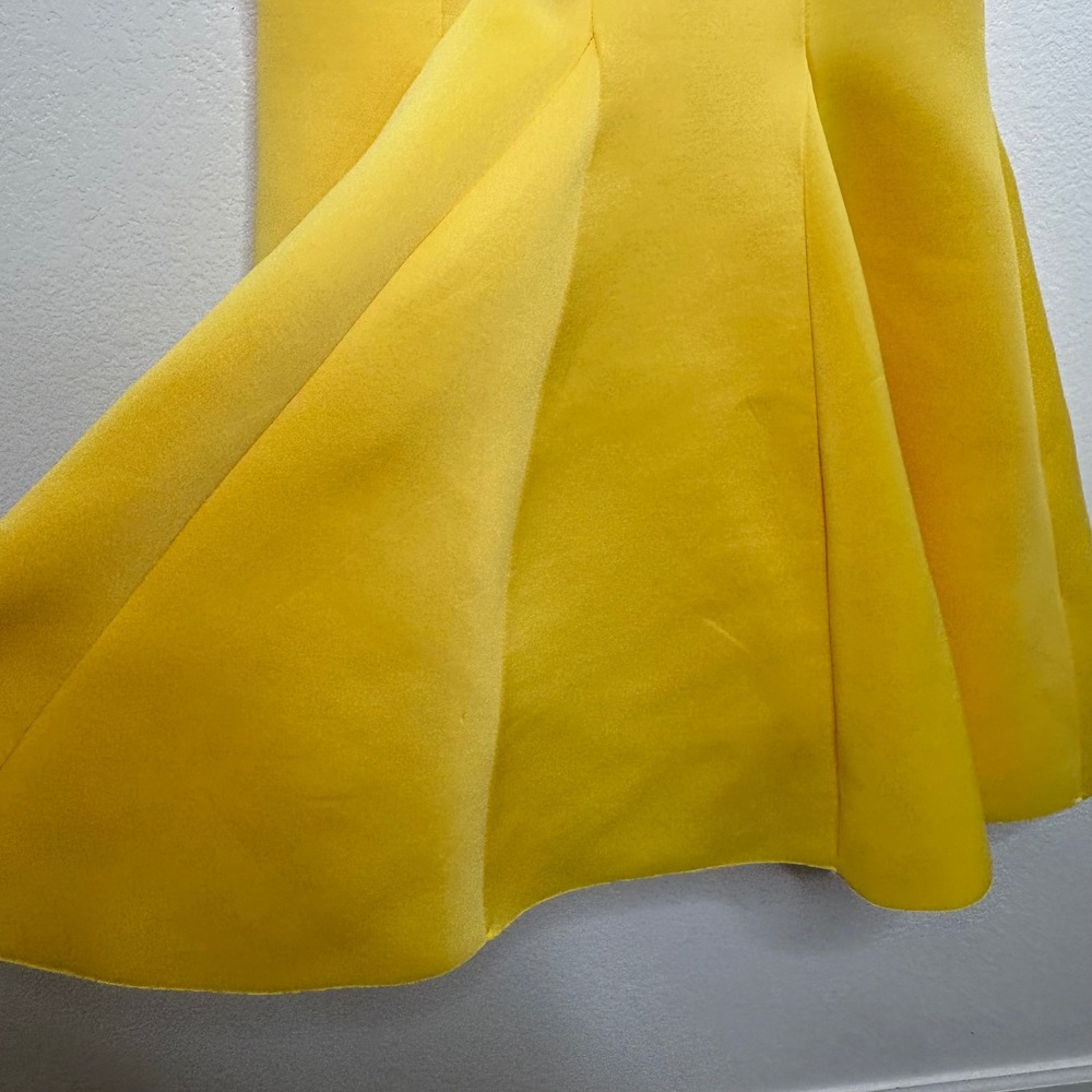 ASOS Yellow Midi Dress with Tie Straps - Picture 9 of 13